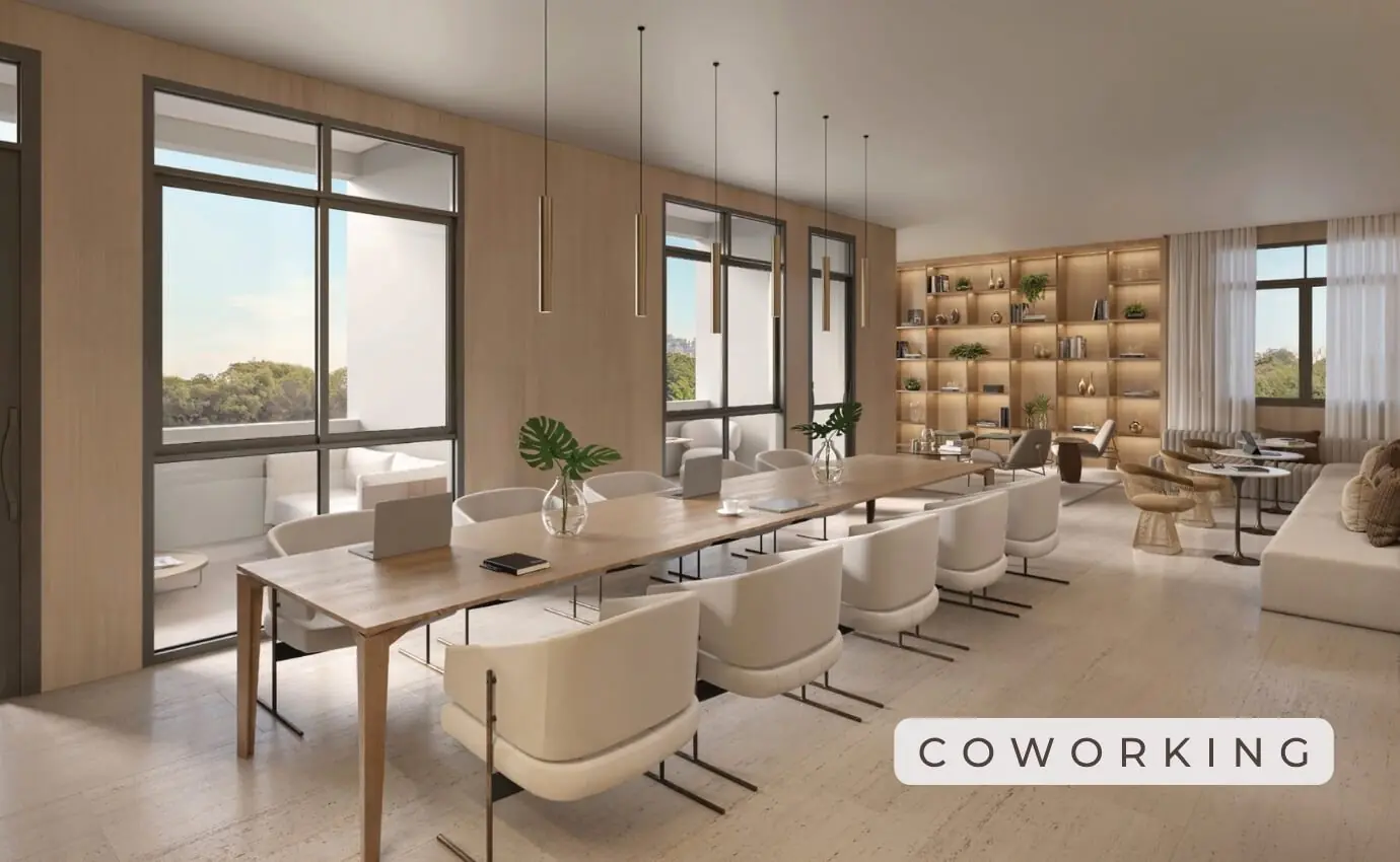Espaço de coworking moderno e iluminado no Jardim da Hípica, SP
